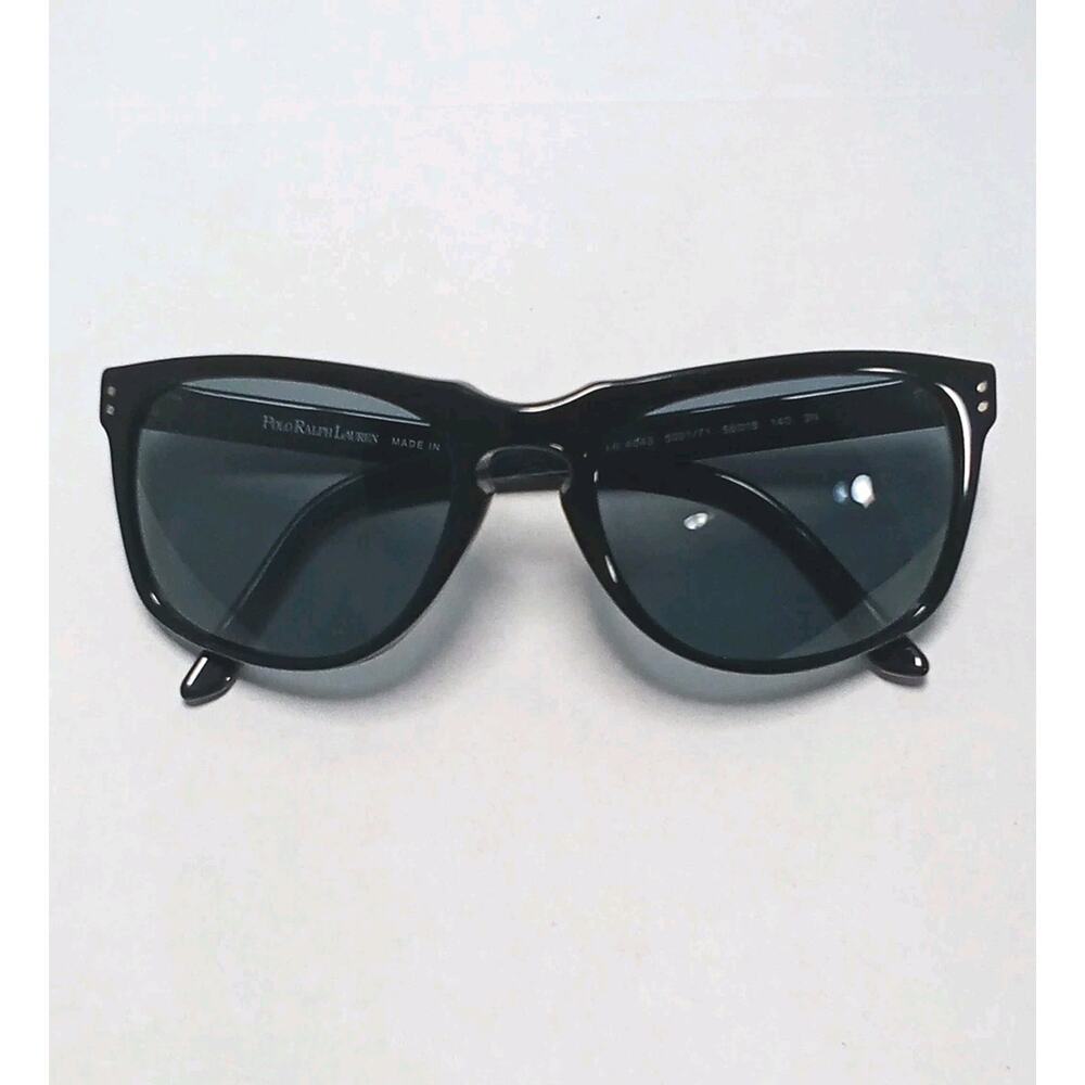 Polo Ralph Lauren Mens Black Polarized Sunglasses 4043